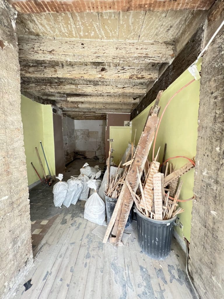 studio avant rénovation par architecte d'intérieur Annecy