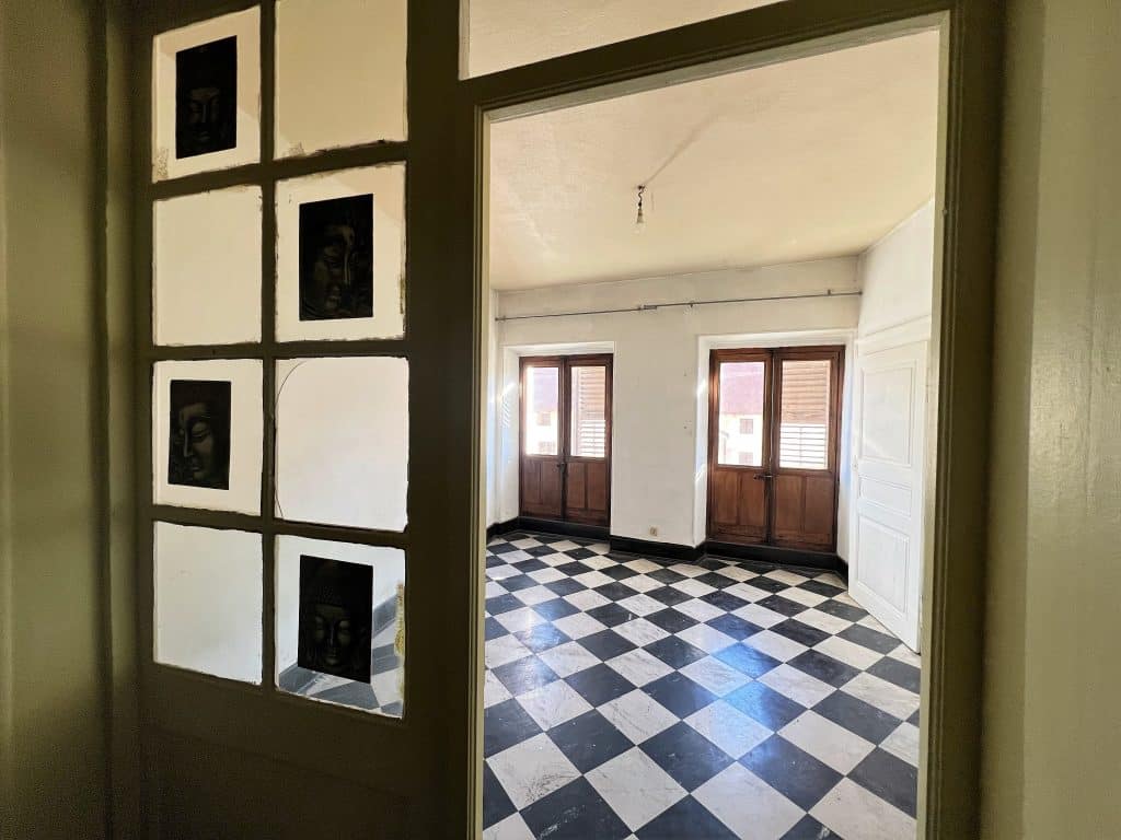 Avant renovation d'un studio à Annecy