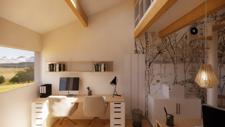 Architecte d'intérieur - bureau sur-mesure à Annecy