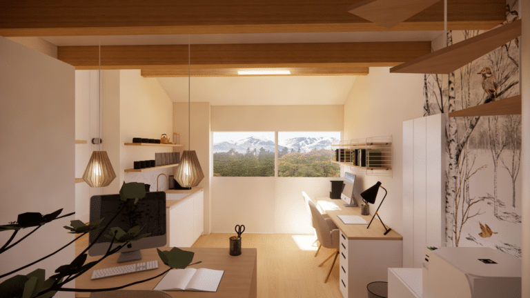 Décoratrice d'intérieur à Annecy - Aménagement et décoration d'un bureau