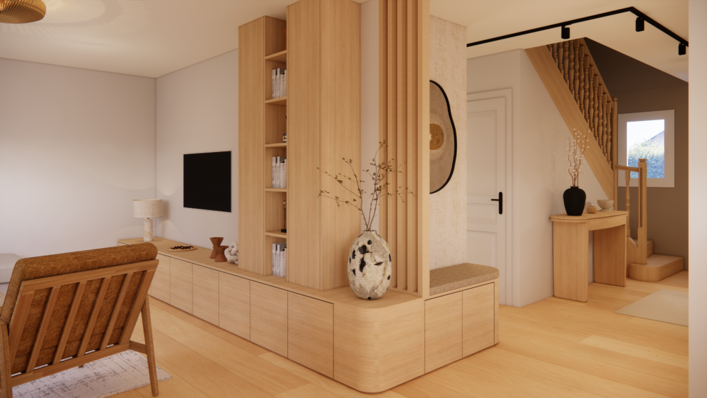 Renovation partielle d'une maison à Cuvat près d'Annecy